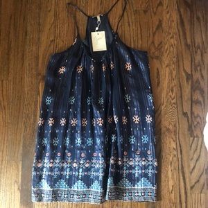 Joie silk slip mini dress